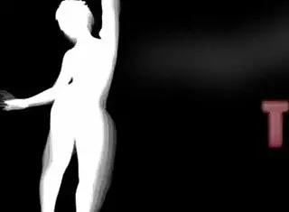 black tgirl in the kitchen, she's all woman masturbating