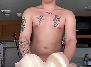 Joshua fucks life-size toy solo 😏