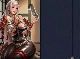 Rin Jerks Off Cock in Hentai