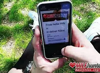 Priscilla spoils the milf hunter's dick passionately