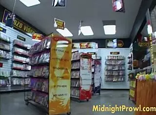 i grabbed some guys in the video house and fucked hardcore in the car, sucking their cocks and getting cumshots