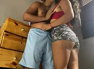 Latina Teen Lets Step-Son Fuck Her After Cleaning Room.