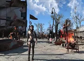 hey cutie, wanna see extreme bdsm fashion in fallout 4 with me?