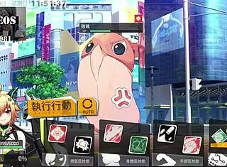 AI Aino machine girl training with big cocks part 18