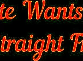 Sexy brunette wants that big cock in her mouth right from her ass!