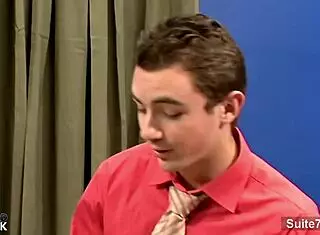 Excited Gays Bang Hard In Office, Anal Assfucking With Cum