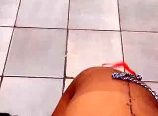 when the bull arrives, he fucks the submissive married slut hard in doggystyle 😈