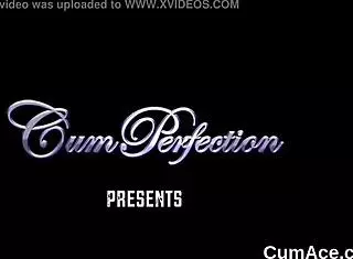 frisky peach gets cum load on face swallowing every drop