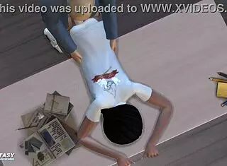 Bad studies with siobhan fyres in the sims 4.