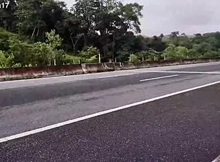 risky street sex with blowjob and big ass