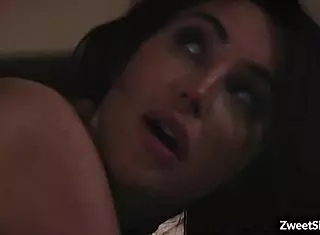 Hot married couple christiana cinn and damon dice start sensual fuck ending with huge cum explosion on her face