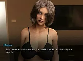 Bound MILF in Roleplay Game with Monster Cock and Big Tits!