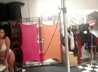 sarah rosa in lingerie showing her big tits and pussy