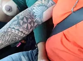 car ride through sao paulo turns into wild sex