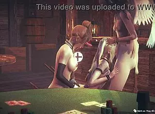 gangbang 2 cu 1 lon hentai anime game banging