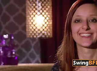 Open-minded swingers throw wild outdoor party 😏