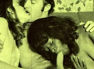 vintage women showing off natural hairy tits outdoors