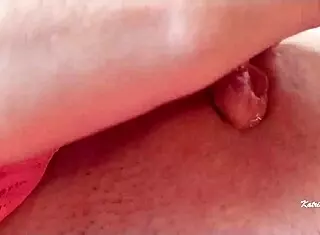 intimate solo session with close up views