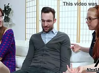 Alex Legend Feels His Huge Dick Pleased By Penny Pax And Jay Taylor.