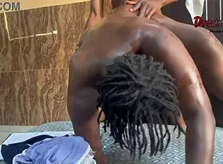 Had good time with monster cock riding and blowjob in gay scene