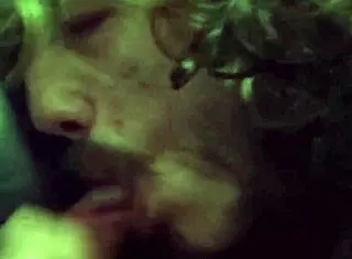 Sexy buddy visits gloryhole, feeds me big cock