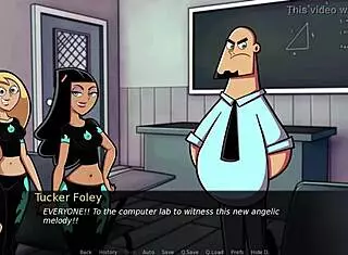 i kiss amity in danny phantom