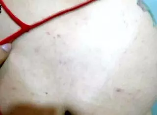 Eighteen Year Old Latina Girl Tries Something New For The First Time At Home.