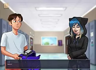 What erotic adventure unfolds in summertime saga 242?