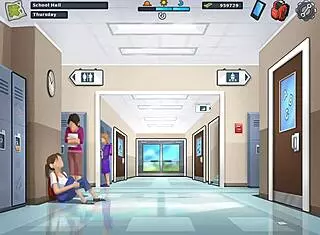 Steamy 3D milf enjoys black cock in wild action