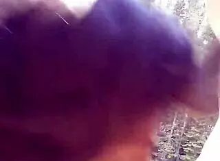 Petite Latina Intriguingly Sucks Huge Cock And Swallows Cum By Riverfront