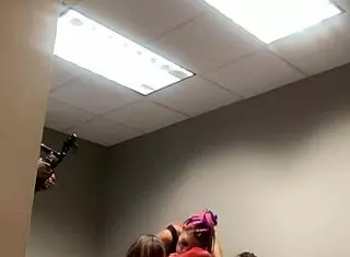 Latina in rough 3some with big black cock 😈