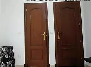 Tight lingerie bodysuit try-on in close-up