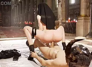 big sword sister episode 4 in 3d cartoon style