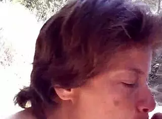 Petite Latina Intriguingly Sucks Huge Cock And Swallows Cum By Riverfront