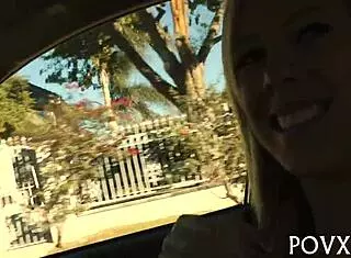 Appealing Teen 18+ Sucks Cock, Gets Bent Over for Doggystyle Fucking and Blowjob.