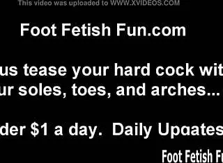 lick our feet and suck those toes