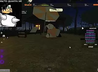 Intense riding and blowjob in cat roleplay