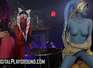 i test alessa savage and we have orgy with eva lovia