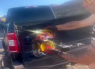 Eldorado Canyon Nevada: Subtle Invitation to Suck Balls Featuring D3ad Rac3r and Super Slut Cheetah Adora