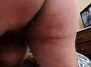 Wife gets anal assfucking with big tits cumshot