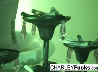 Charley and busty alia janine fuck with big tits and ass. brunette nude pussy oral.