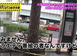 Japanese deepthroat squirting!