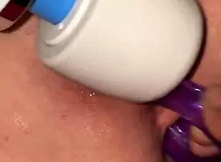 he had me so wet and creamy while he played with my tight lil holes