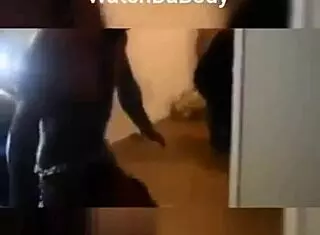 male stripper performs at lively party gathering