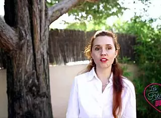 Kira naughty french nurse spices up sexuality in lingerie 😉