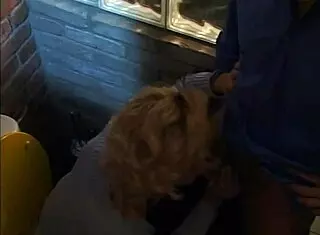 Curly blonde wants anal with monster cock 😈