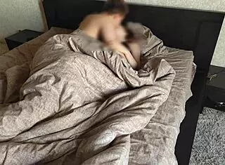 Her big tits taste delicious in morning sex 😍