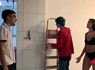 Hot Client Craves Monster Cock