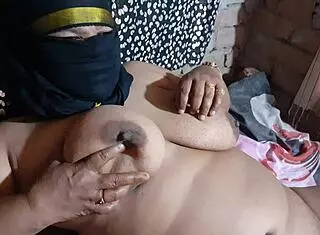 Indian Wife In Red Sari Celebrates Valentine With Desi Husband