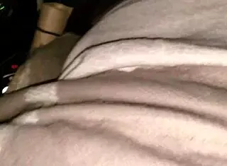 Blowjob on highway leads to creampie on side of road with tight pussy